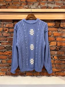 Vintage 80s Women’s Snowflake Sweater (WL)