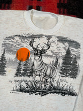 Load image into Gallery viewer, Vintage 1989 Sunset Deer Crewneck (L)
