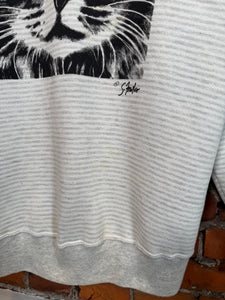 Vintage Early 90s Cat Crewneck (S)