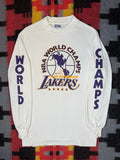 Vintage 1985 Los Angeles Lakers World Champs Longsleeve (S)