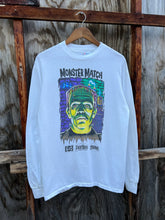 Load image into Gallery viewer, Vintage 1991 Monster Match Universal Monsters Doritos Longsleeve (M)
