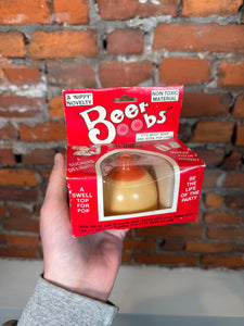 Vintage 80s Beer Boobs Drink Topper