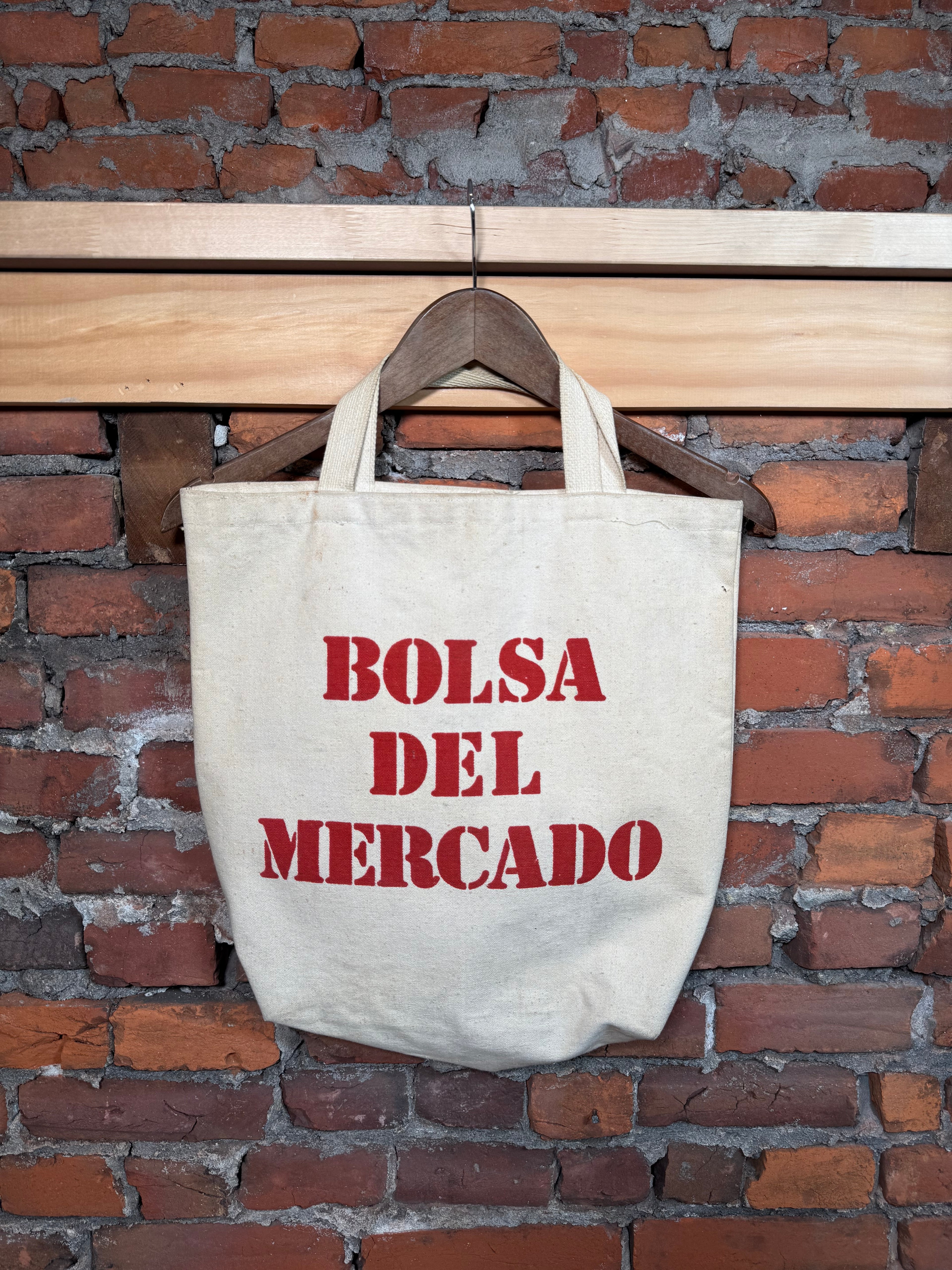 Vintage Bolsa Del Mercado Tote Bag