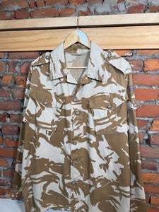 Vintage British Camo Shirt/Jacket (XL)