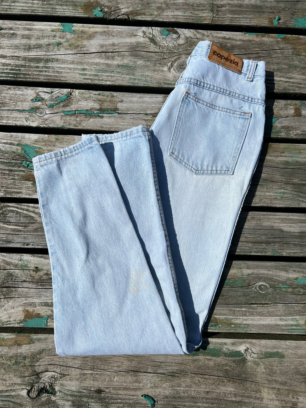 Vintage 80s Capezio Lightwash Jeans (26x31)