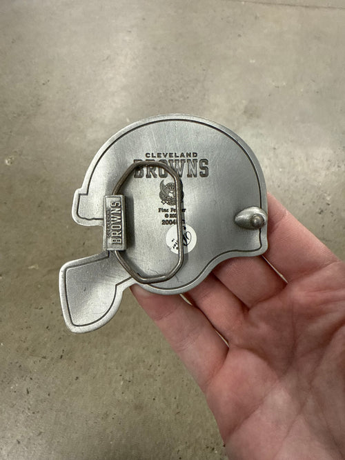 2000s Cleveland Browns Helmet Belt Buckle