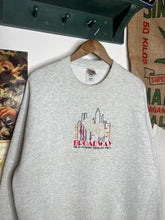 Load image into Gallery viewer, Vintage Broadway Embroidered Crewneck (M)
