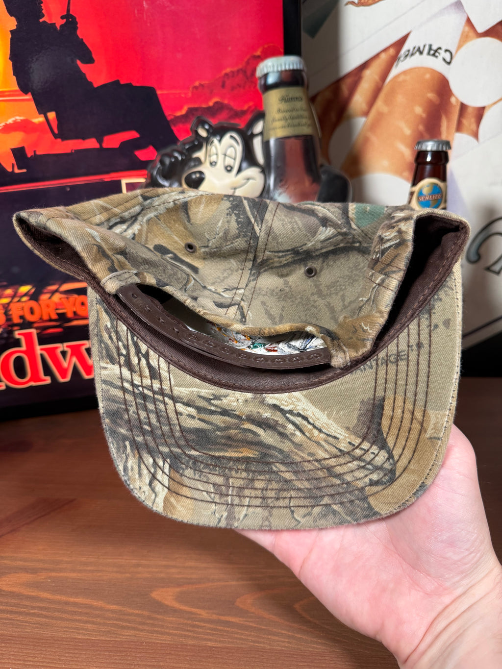 Vintage Golden Harvest Duck Camo K Products Snapback