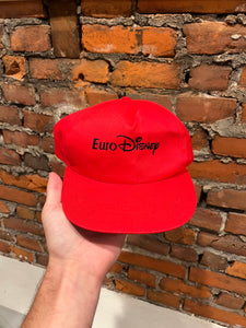 Vintage Euro Disney Red Hat