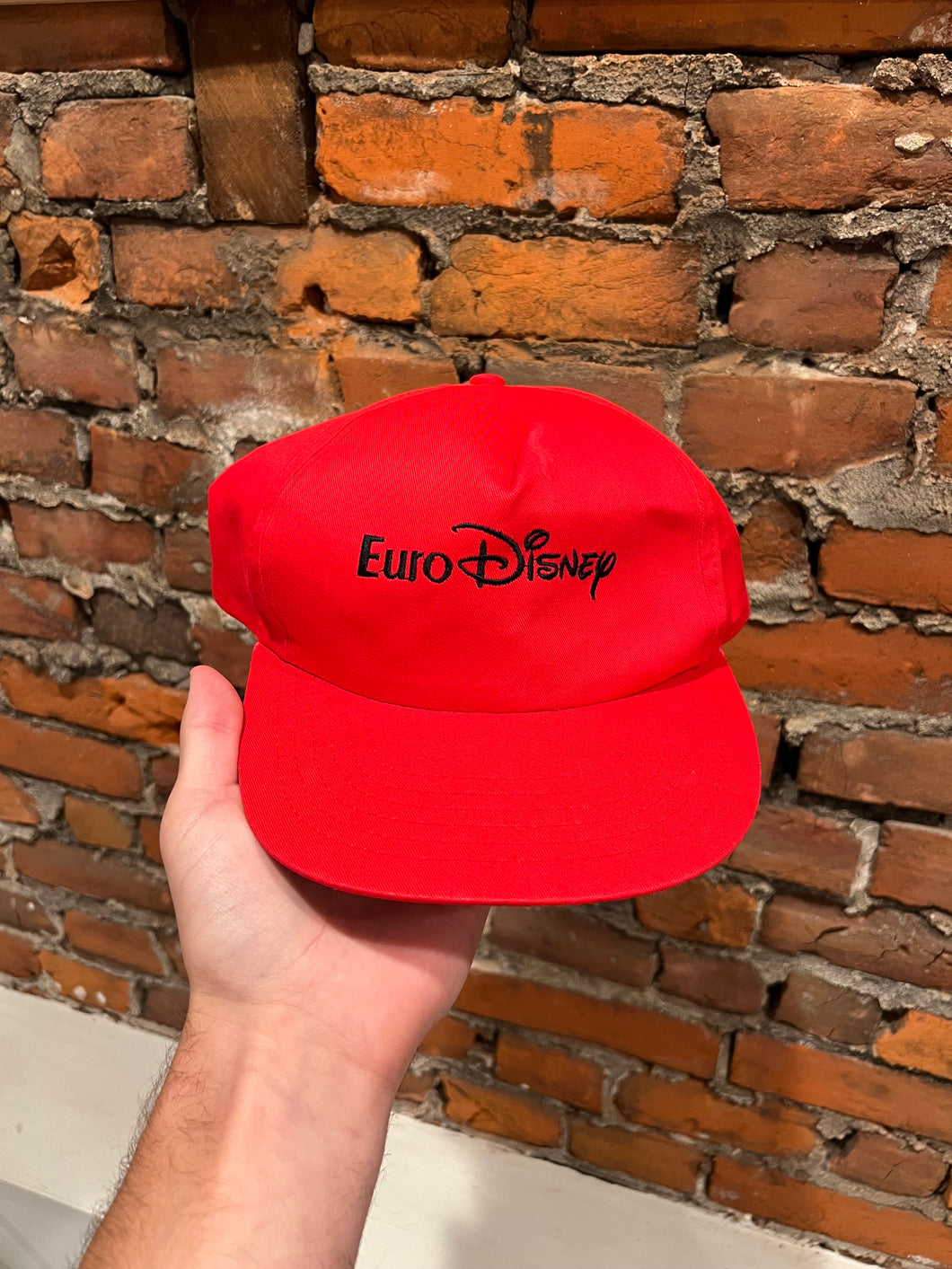 Vintage Euro Disney Red Hat