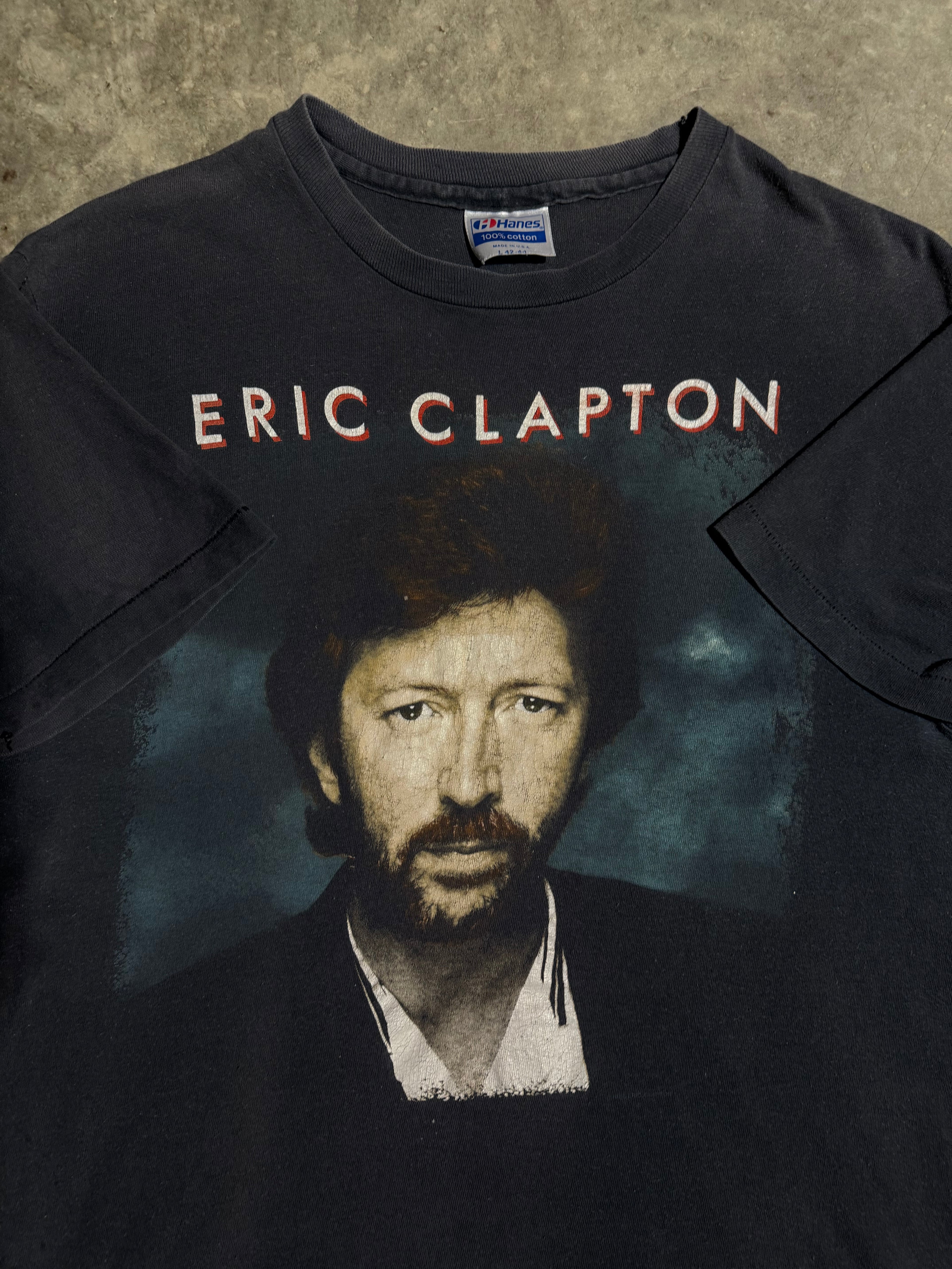 Vintage 1988 Eric Clapton Faded T-Shirt (M)