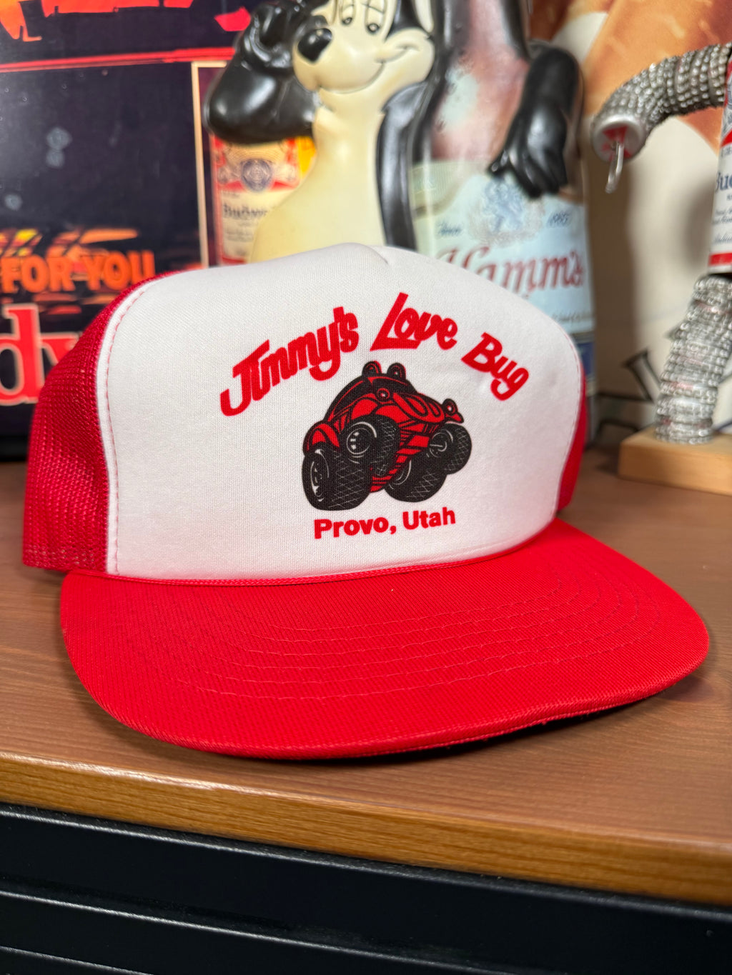 Vintage Jimmy’s Love Bug Trucker Hat