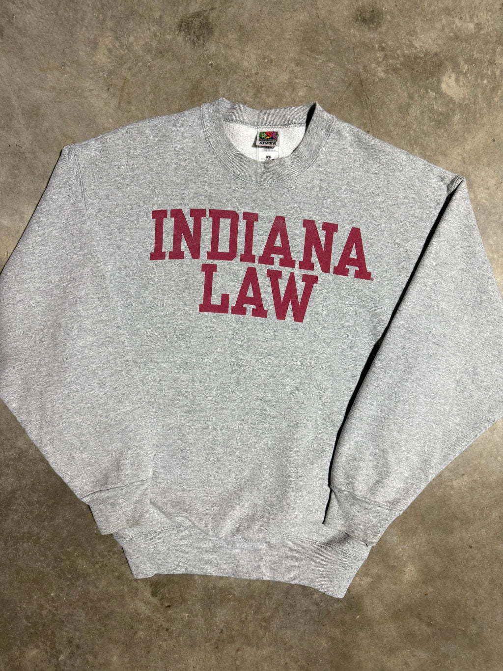 Vintage Indiana Law Heavyweight Crewneck (L)