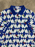 Vintage Players All Over Print Golf Polo (XL)