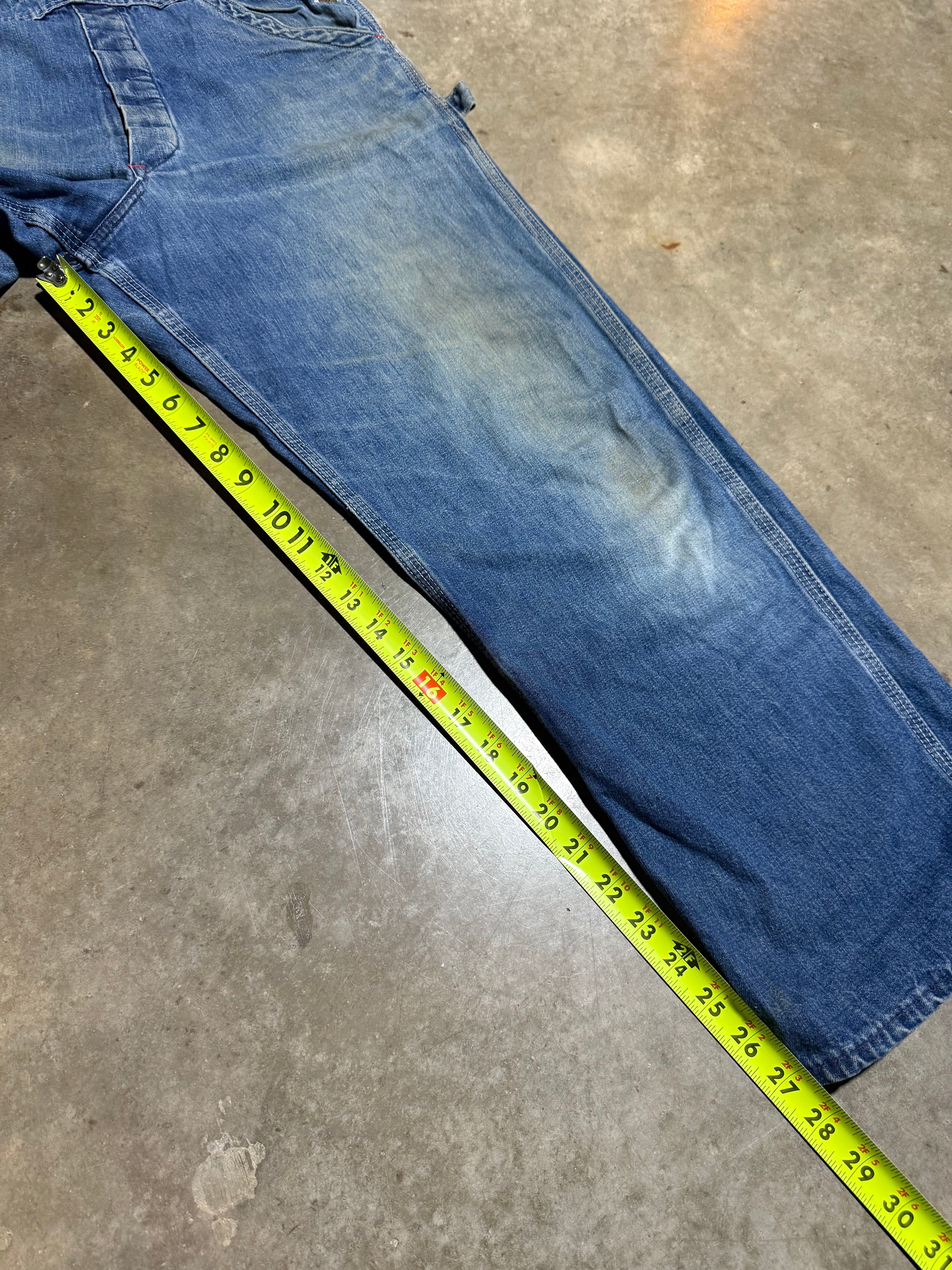 True Vintage JC Penney Big Mac Denim Overalls (32x28)
