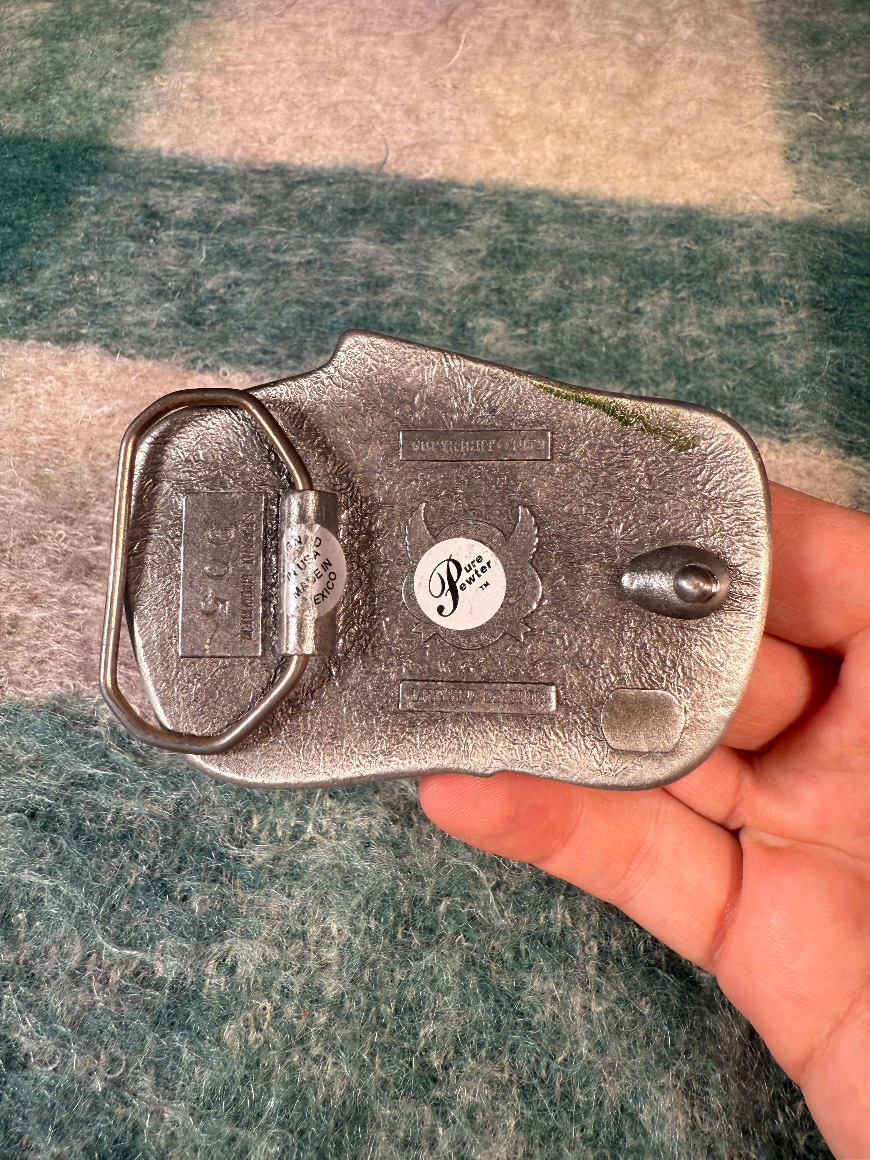 Vintage Unbuttoned Pants Belt Buckle