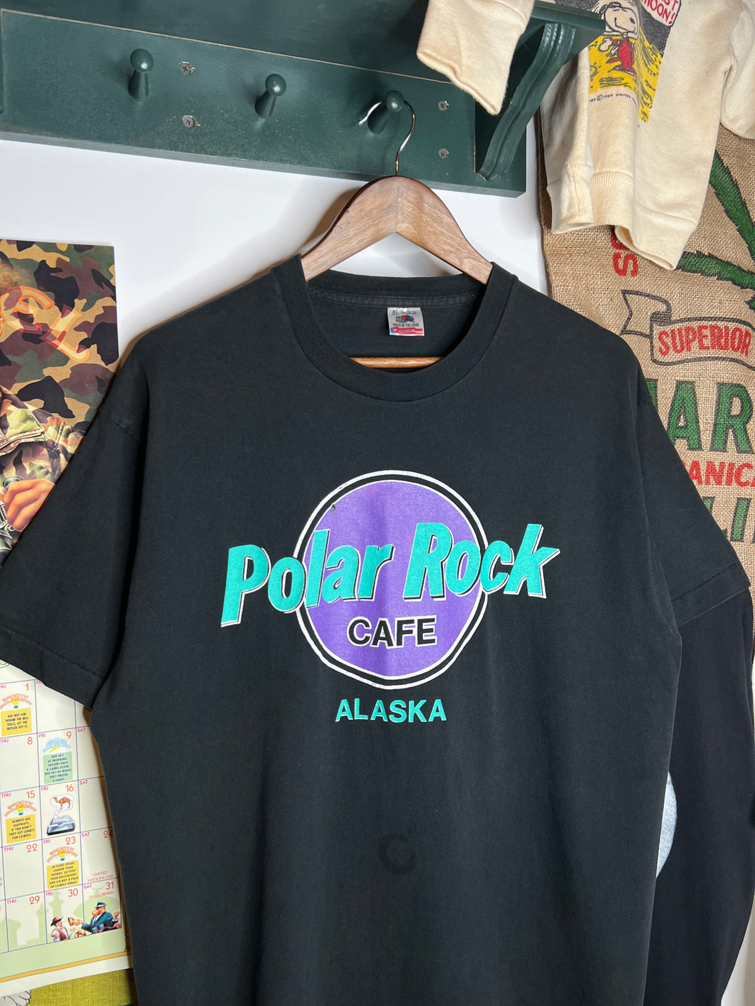 Vintage 90s Polar Rock Cafe Tee (XL)
