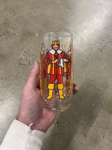 Lot of 2 Vintage 70s Burger King Glasses