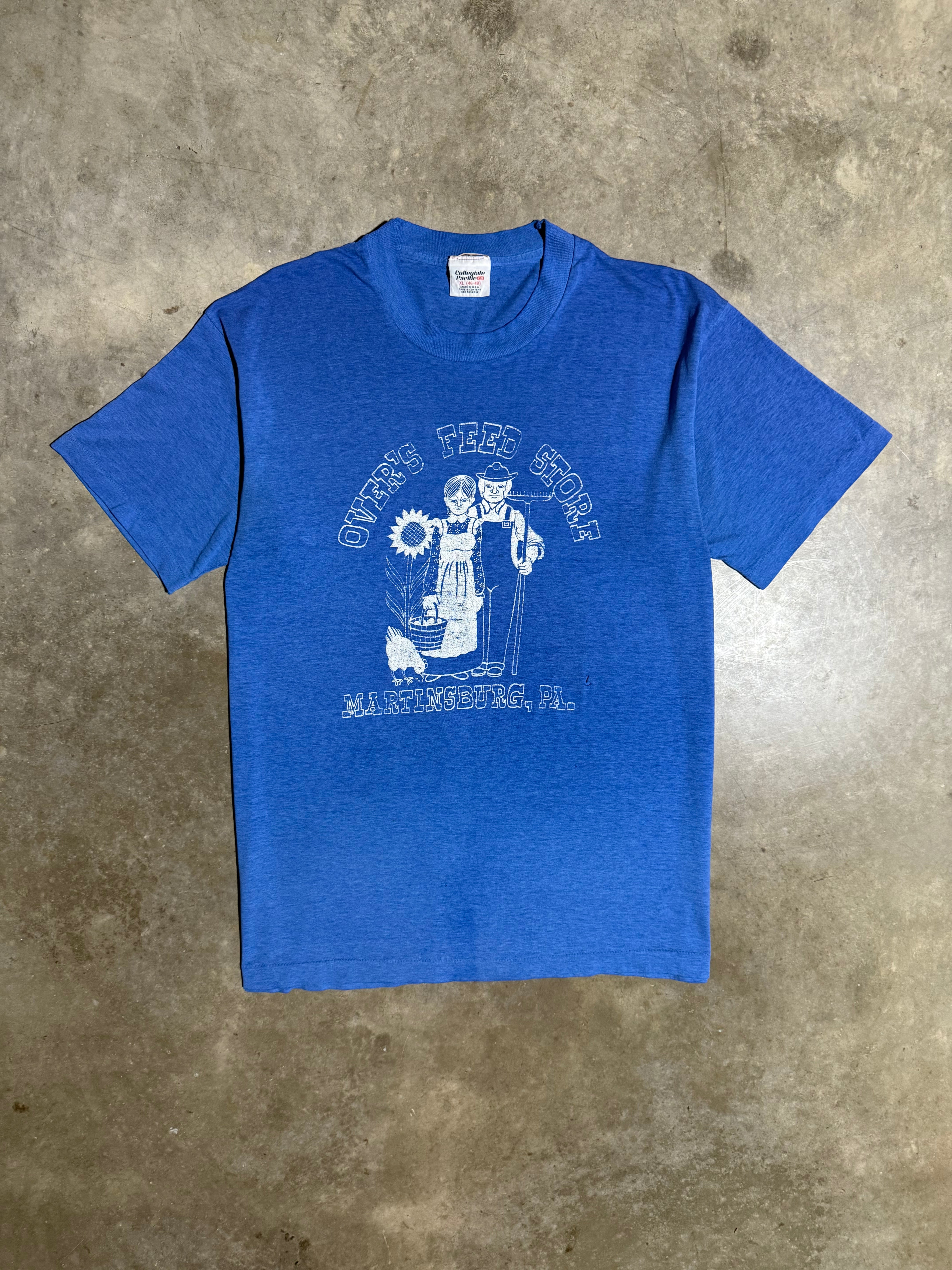 Vintage 80s Overs Feed Store T-Shirt (XL) – VintageZac