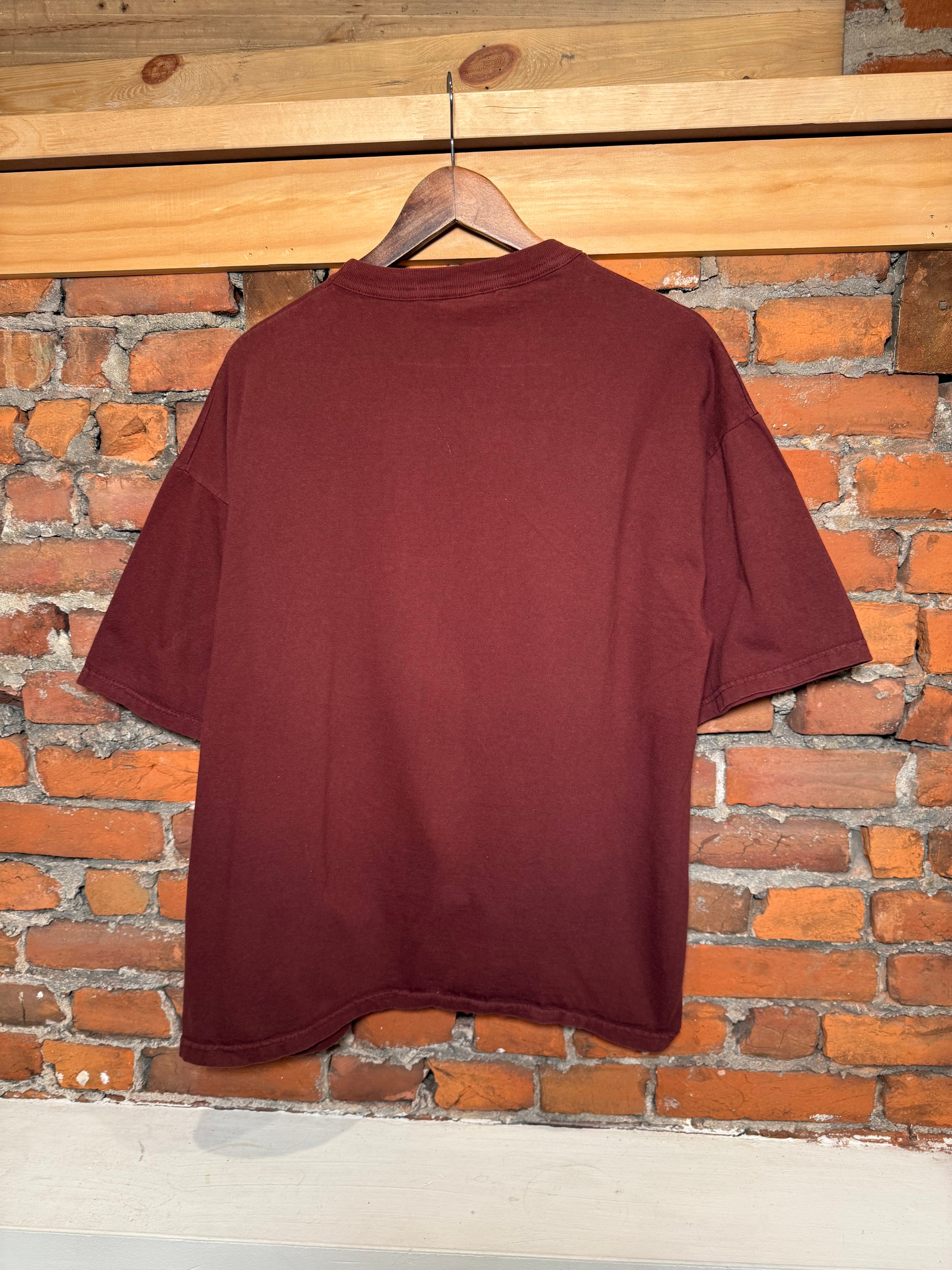 Vintage Maroon Ducks Heavyweight T-Shirt (XL)