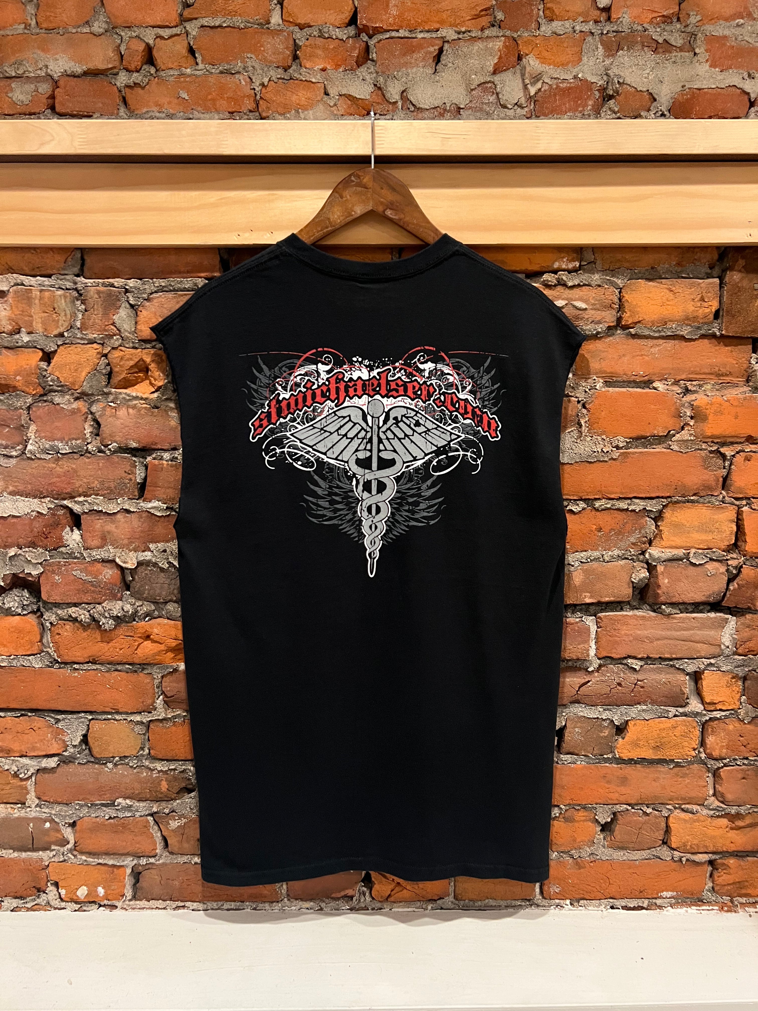Vintage St Michaels Emergency Room Cutoff Shirt (L)