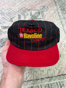 Vintage Texaco Racing Nascar Pinstripe SnapBack Hat