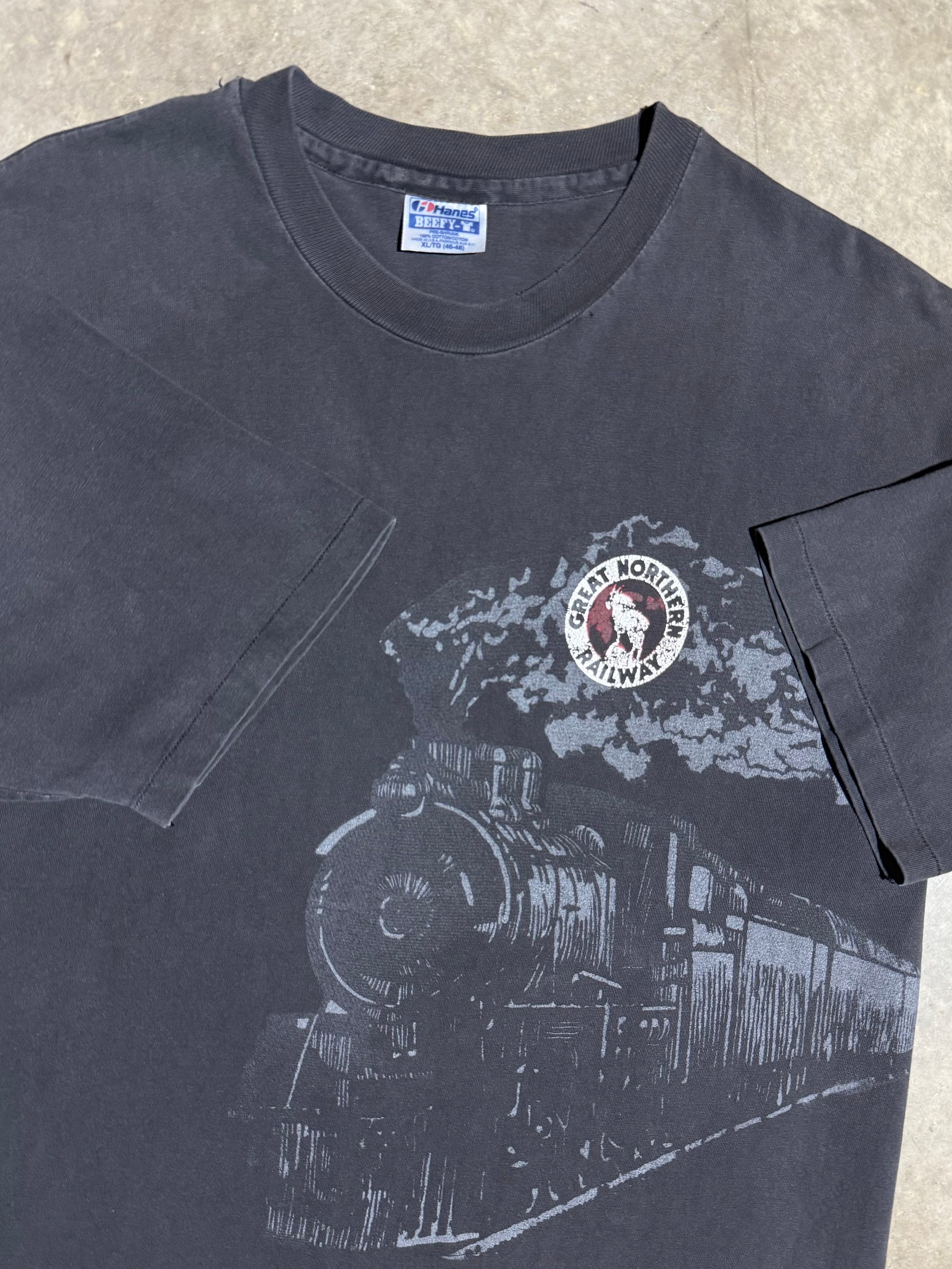 Vintage 90s Great Northern Railway T-Shirt (XL)