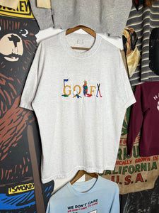Vintage Golf Embroidered Tee (XXL)