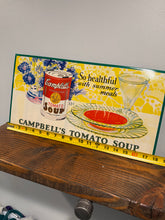 Load image into Gallery viewer, Vintage 1991 Campbells Tomato Soup Metal Sign
