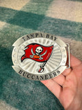Vintage 2000s Tampa Bay Buccaneers Logo Oversized Belt Buckle