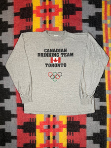 Vintage Canadian Drinking Team Longsleeve (L/XL)
