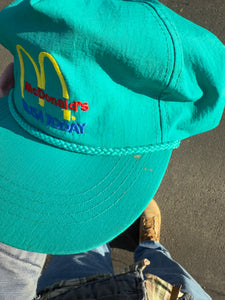 Vintage 90s McDonalds USA Today SnapBack Hat