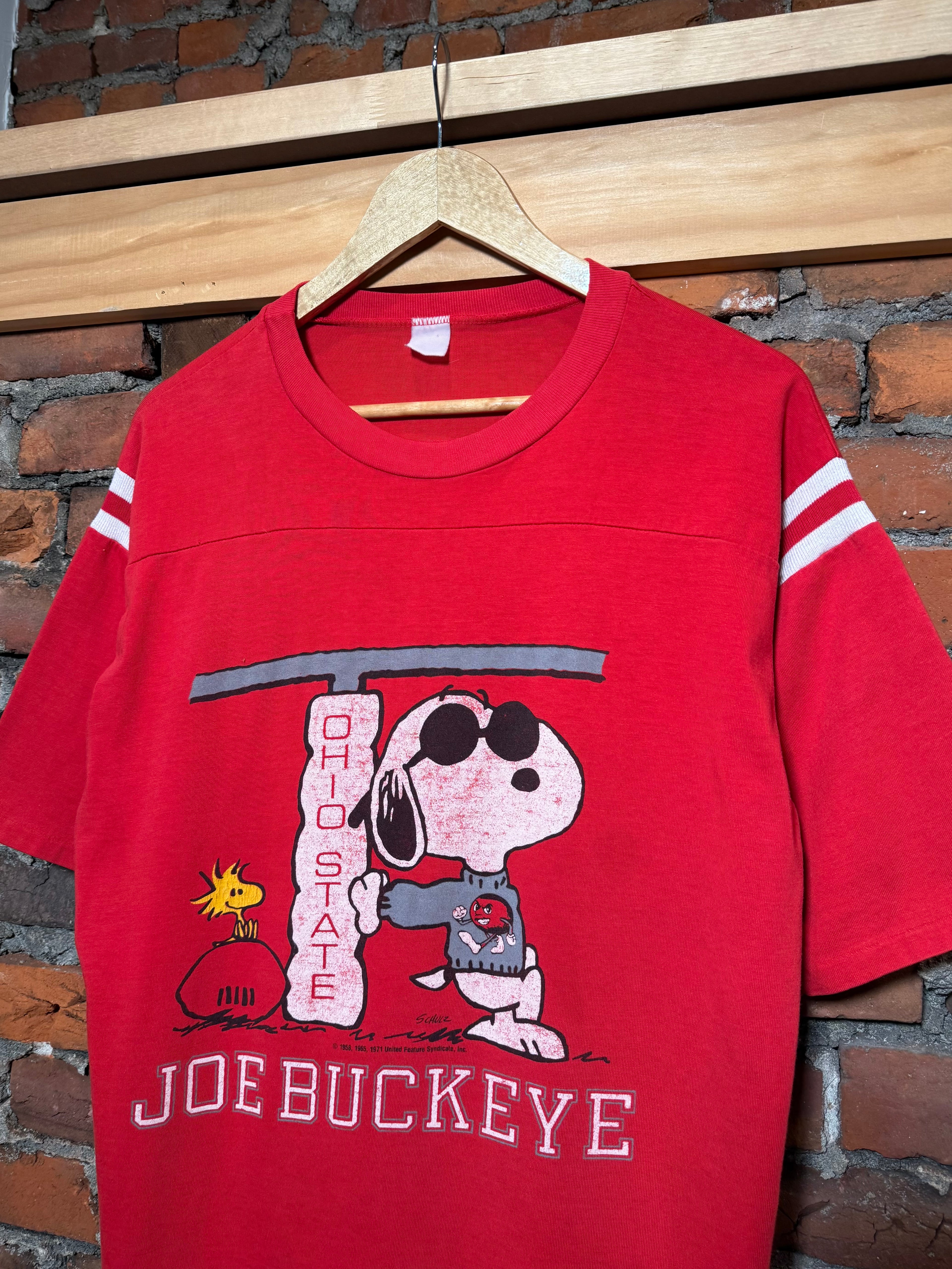 Vintage 80s Snoopy Joe Buckeye Ohio State Tee (L)