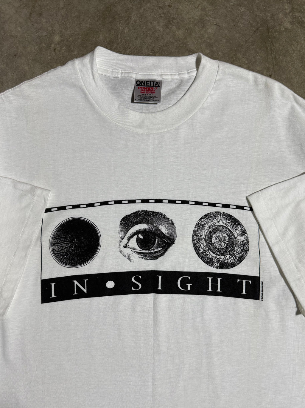 Vintage 90s In Sight Art T-Shirt (XL)