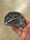 Vintage Baseball Equipment Belt Buckle