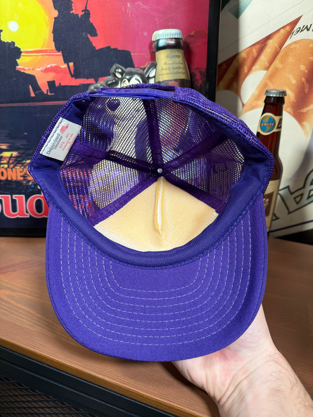 Vintage Welch’s Soft Drinks Trucker Hat
