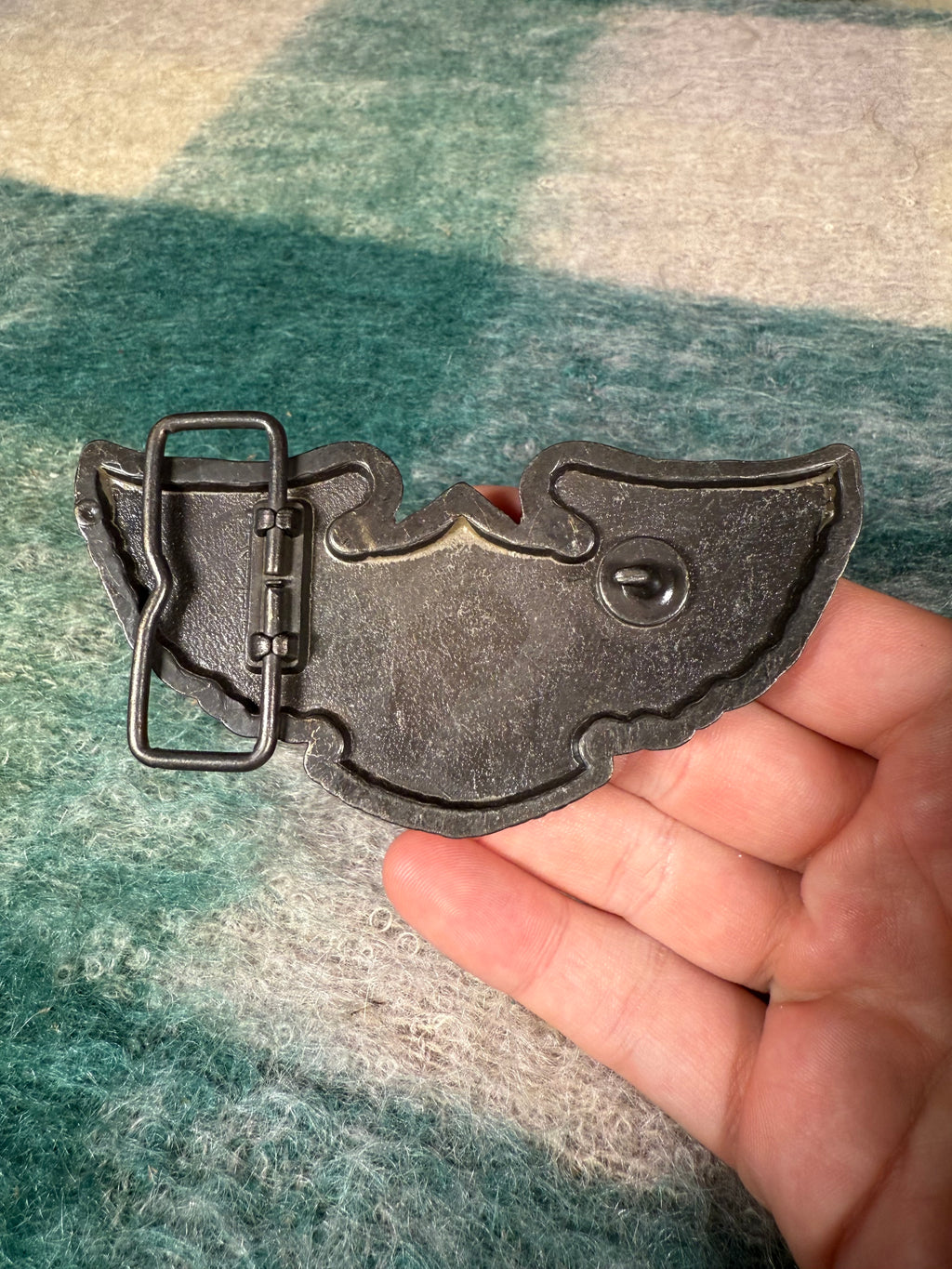 Vintage Honda Motorcycles Wing Belt Buckle