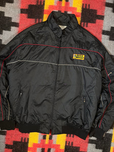 Vintage 80s Auto Meter Zip Up Windbreaker (XXL)