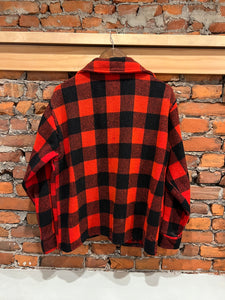 True Vintage Zip Up Flannel Jacket (L)