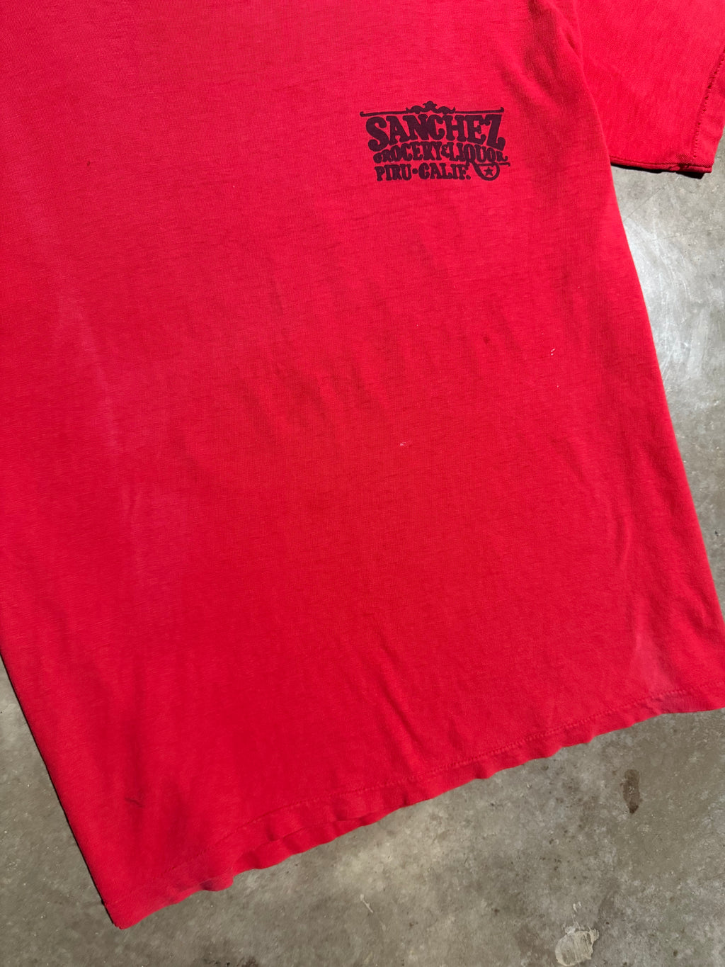Vintage 1986 “That’s The Ticket” Sanchez Grocery and Liquor T-Shirt (XL)