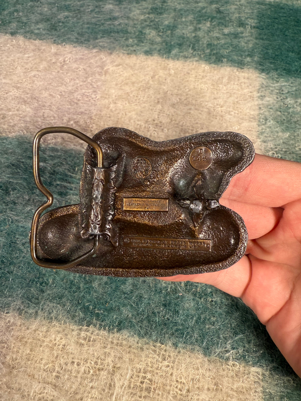 Vintage Snake Belt Buckle
