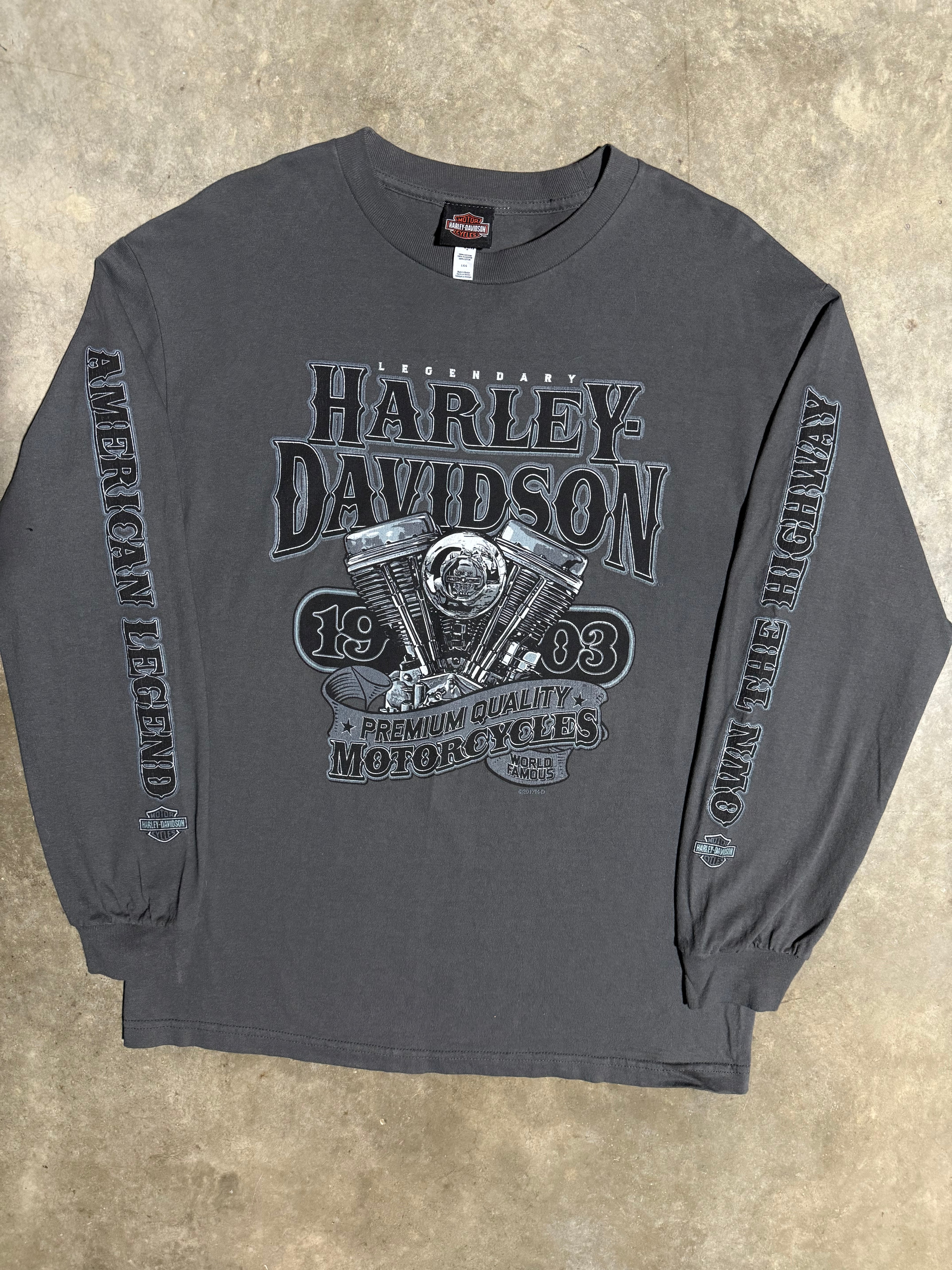 Harley Davidson Kokomo Indiana Longsleeve (L)