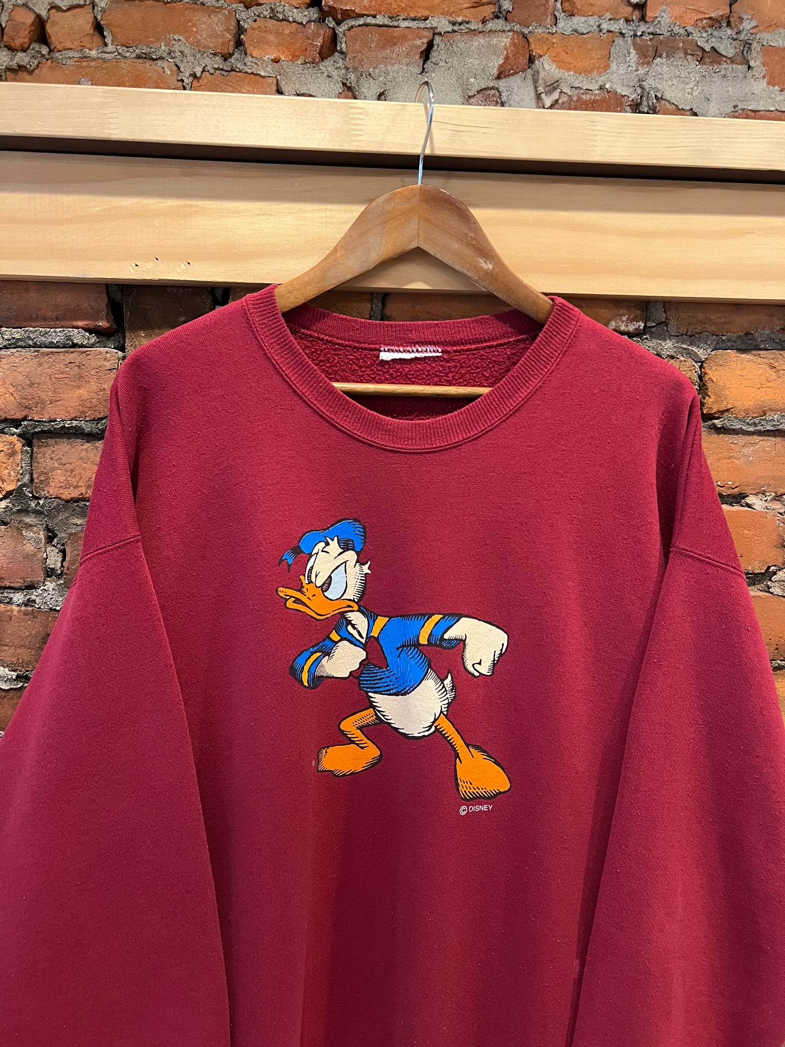 Vintage Donald Duck Crewneck Sweatshirt newest Size 2X