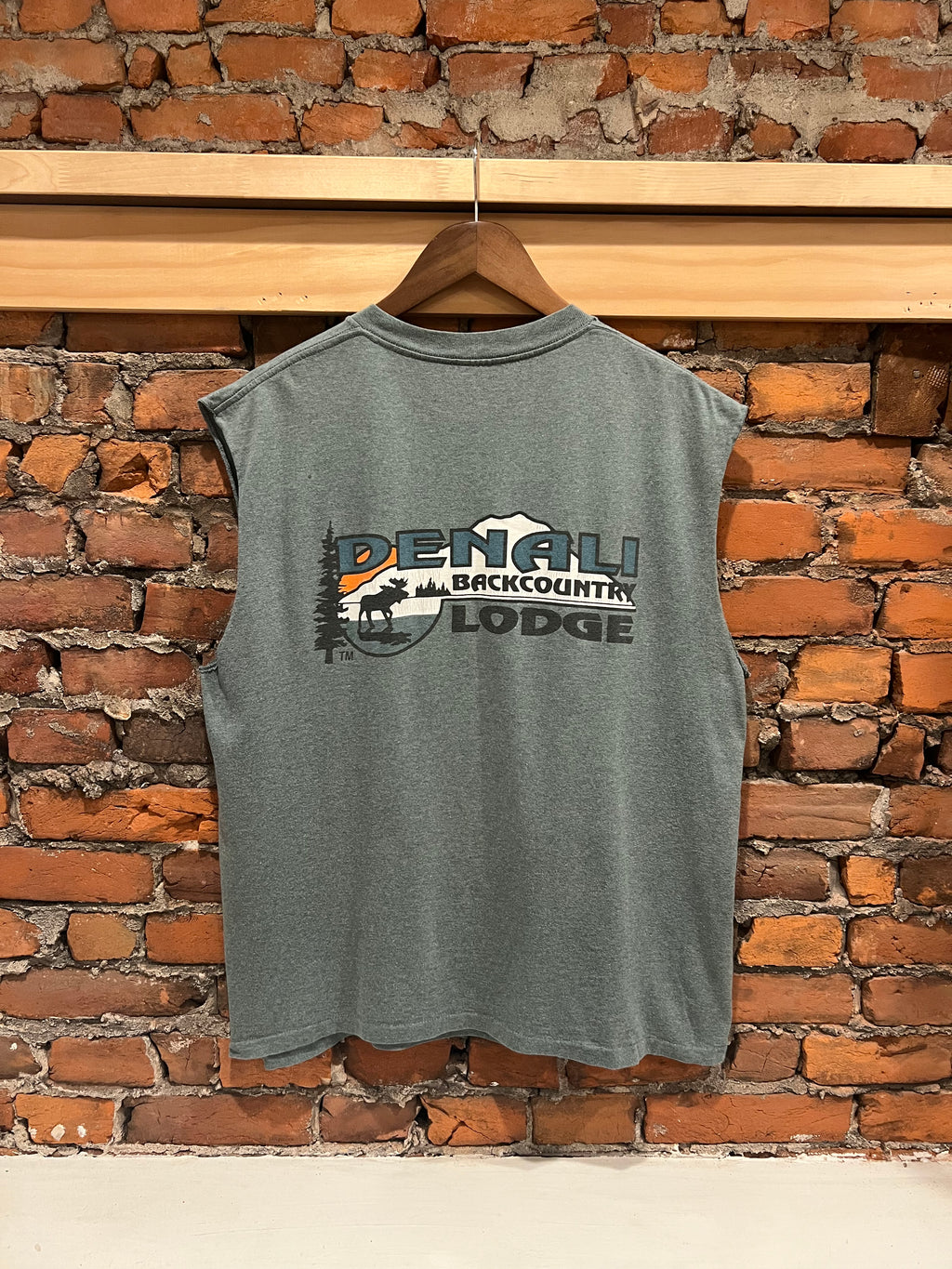 Vintage Denali Backcountry Lodge Cutoff Shirt (XL)