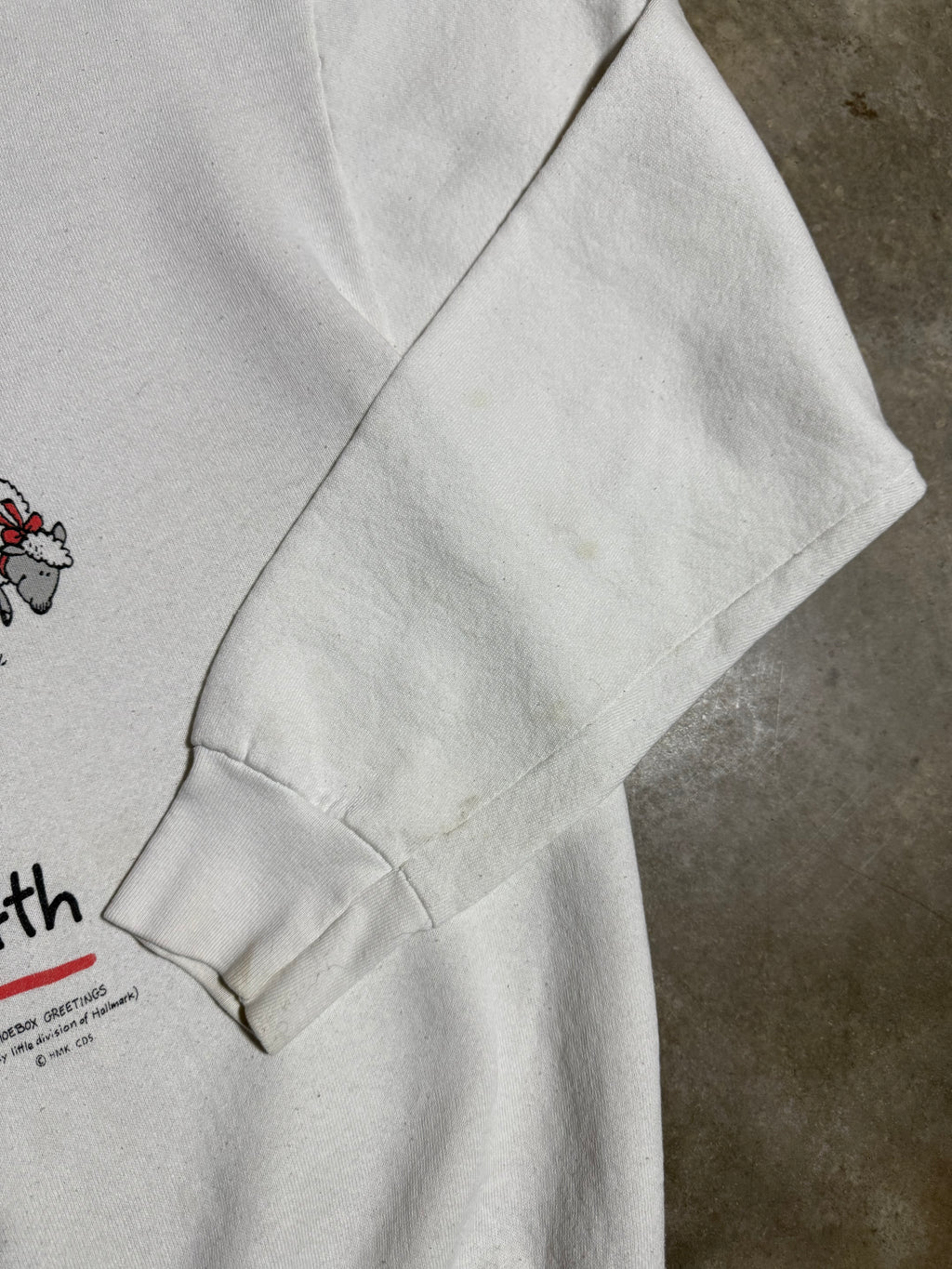 Vintage 90s Fleece On Earth Crewneck (L)