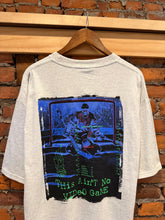 Load image into Gallery viewer, Vintage 1997 Bugle Bot Hockey Tee (XL)
