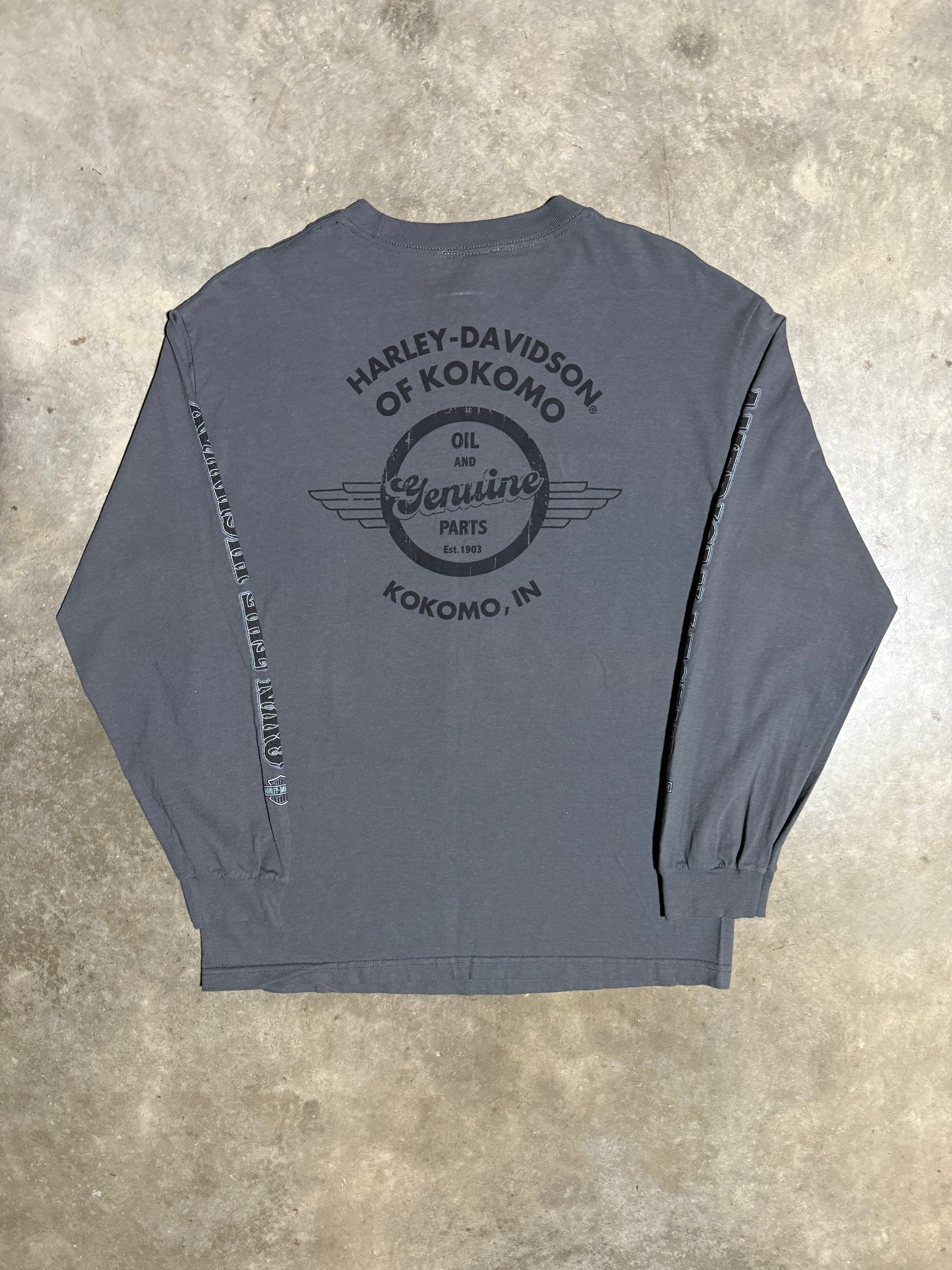Harley Davidson Kokomo Indiana Longsleeve (L)