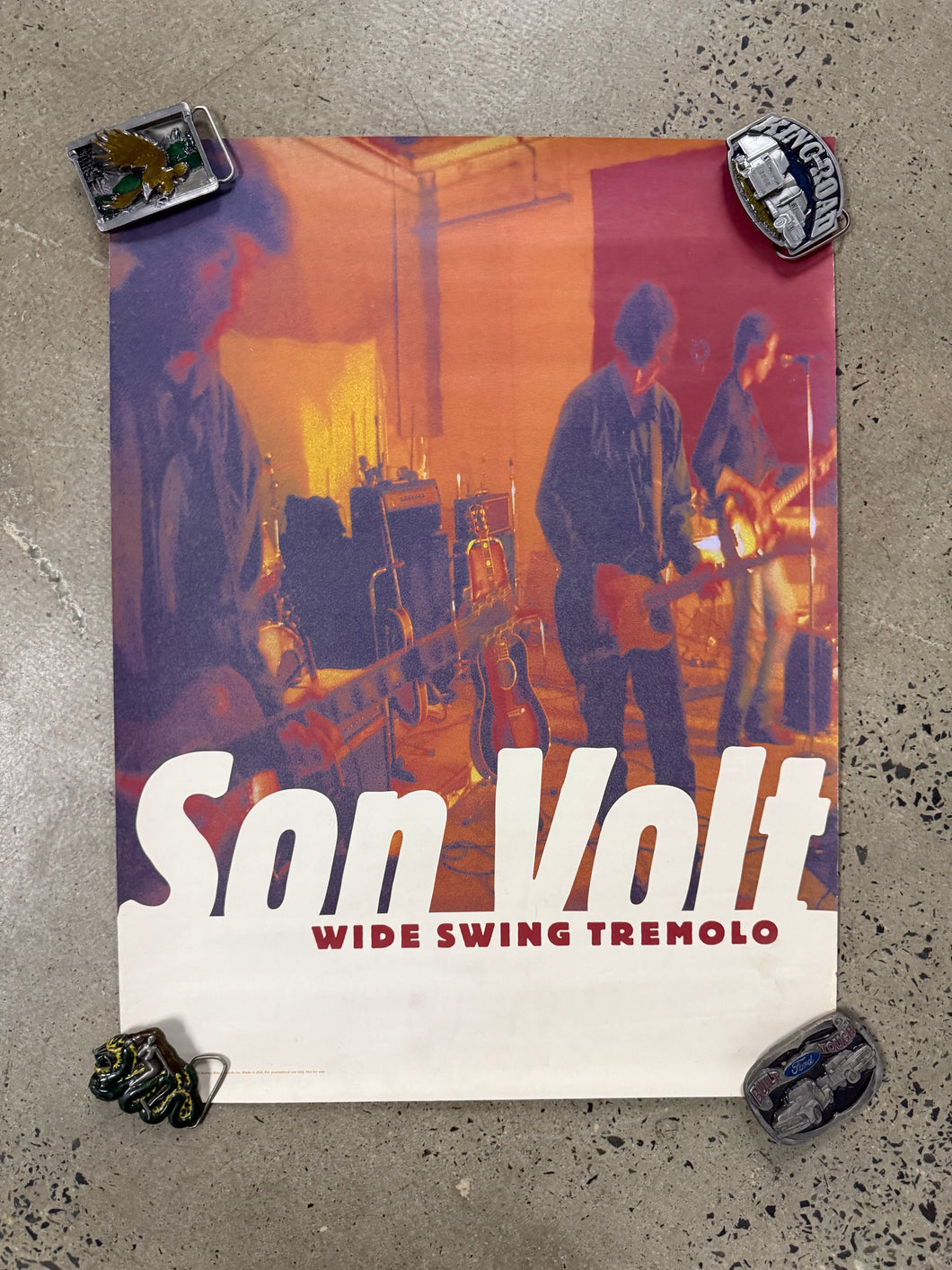 Vintage 1998 Son Volt Wide Swing Tremolo Poster (18x24)
