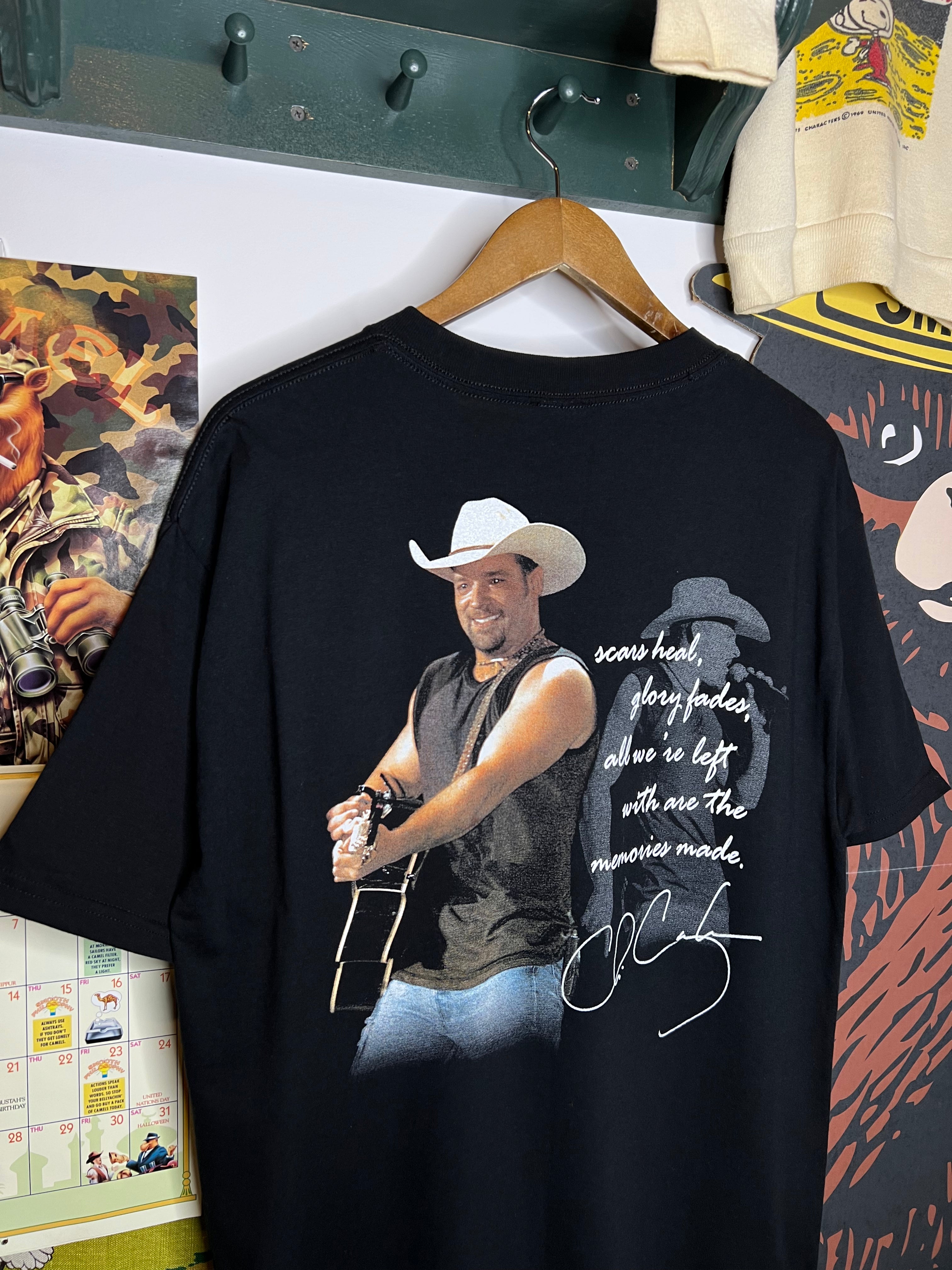 Vintage Chris Cagle Chicks Dig It Double-Sided Concert Tee (L)