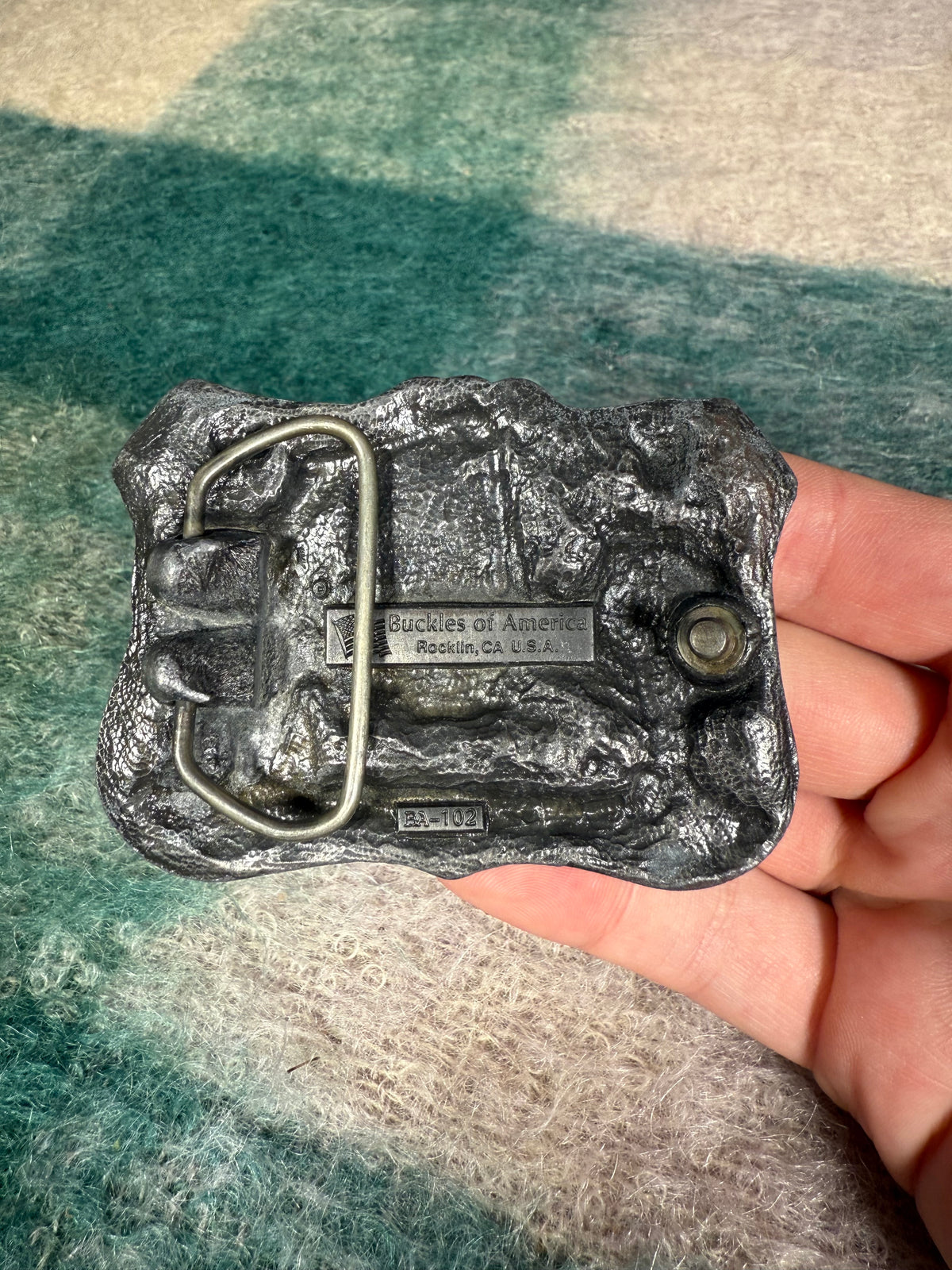 Vintage The American Cop Belt Buckle